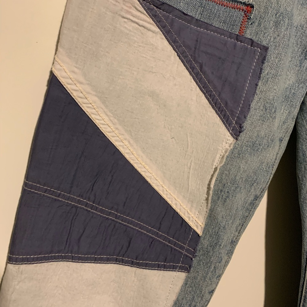Polo Ralph Lauren Avery Boyfriend Patchwork Sz 27 - Picture 2 of 8